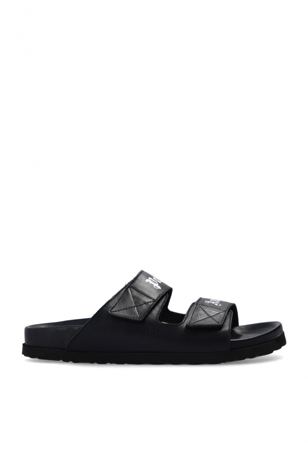 Palm Angels Kimber Webbing Hydro Leather Sandals